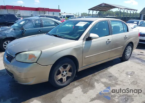 2006 Chevrolet Malibu Lt z USA, uszkodzony, nr VIN 1G1ZT51F56F168813